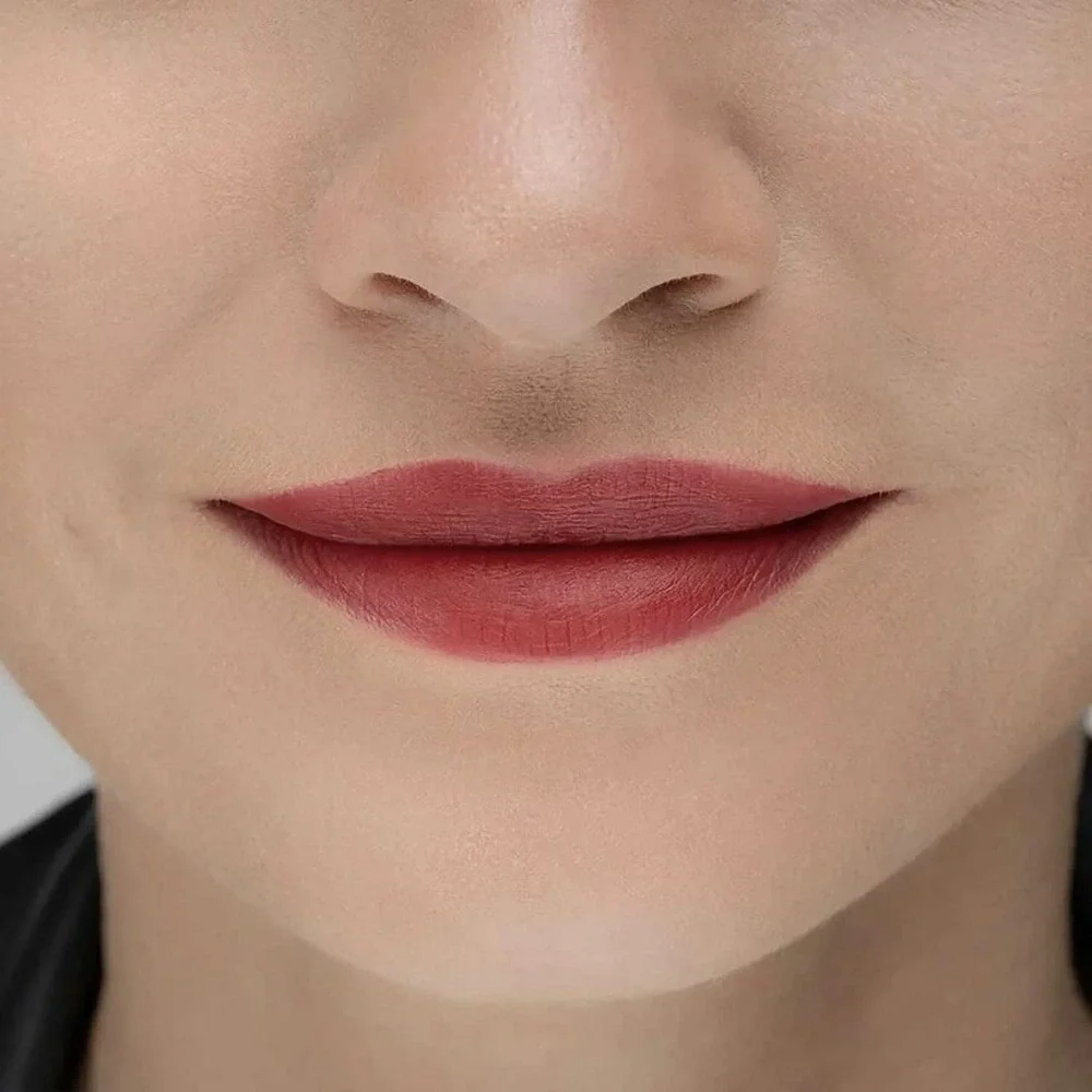 trestique Matte Lip Crayon And Balm, Refillable Matte Lipstick TUSCAN WINE